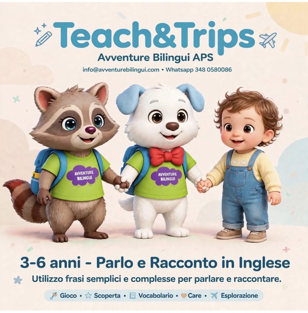 3-6 anni Parlo e Racconto in inglese