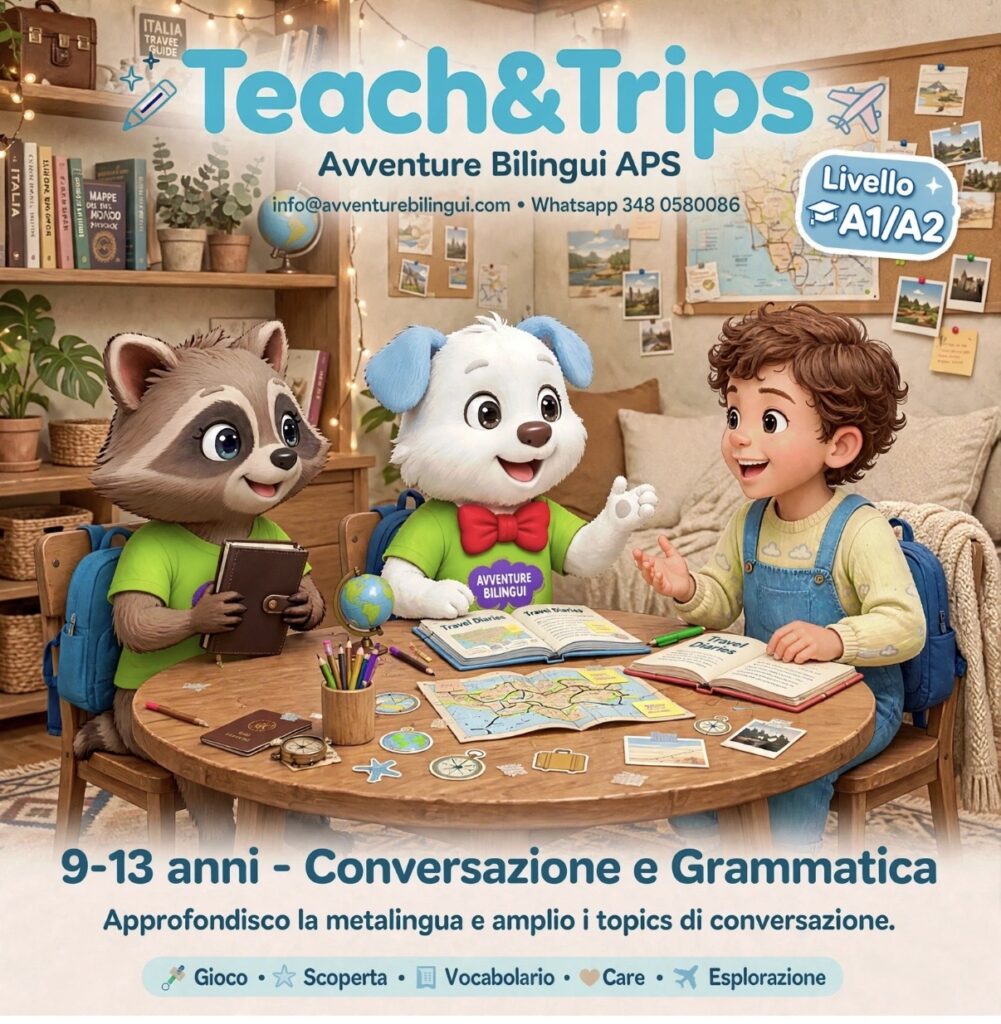 9-13 anni Conversazione e Grammatica